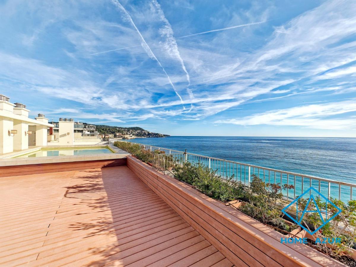 Royal Lux Spacious Seaside Pool Niza Exterior foto